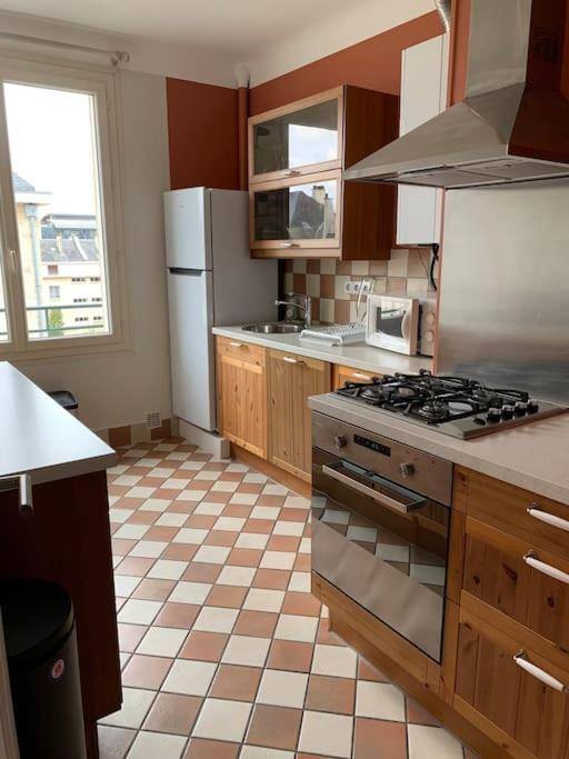 Appart 90M2 Lumineux, Centre, Vue Eglise Penchee Caen Eksteriør billede