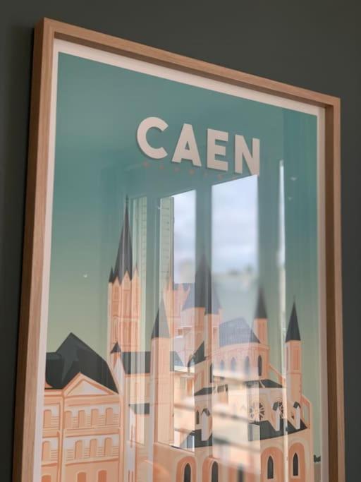 Appart 90M2 Lumineux, Centre, Vue Eglise Penchee Caen Eksteriør billede
