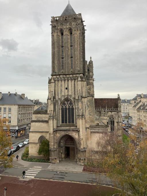 Appart 90M2 Lumineux, Centre, Vue Eglise Penchee Caen Eksteriør billede