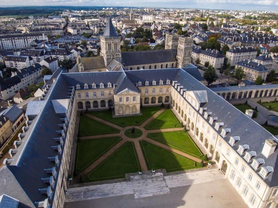 Appart 90M2 Lumineux, Centre, Vue Eglise Penchee Caen Eksteriør billede