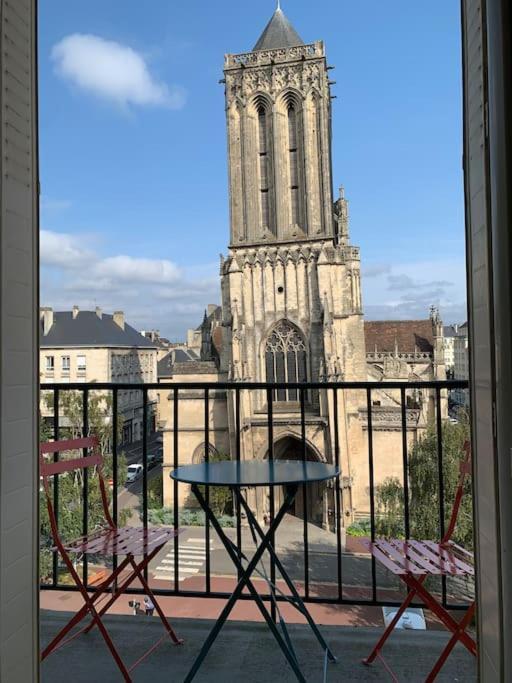 Appart 90M2 Lumineux, Centre, Vue Eglise Penchee Caen Eksteriør billede